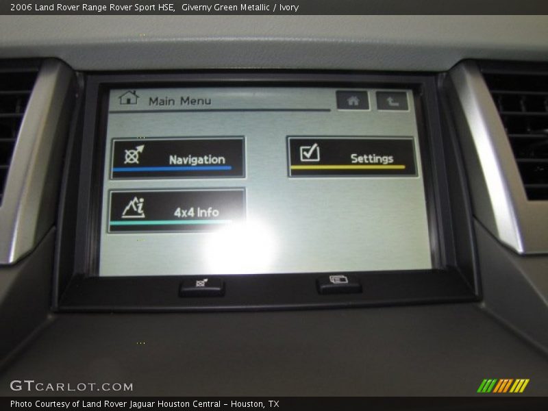 Giverny Green Metallic / Ivory 2006 Land Rover Range Rover Sport HSE