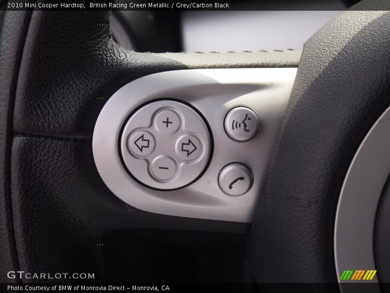British Racing Green Metallic / Grey/Carbon Black 2010 Mini Cooper Hardtop