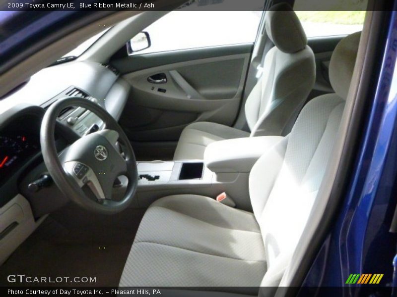 Blue Ribbon Metallic / Ash 2009 Toyota Camry LE