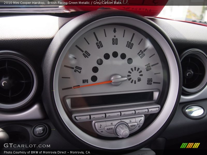 British Racing Green Metallic / Grey/Carbon Black 2010 Mini Cooper Hardtop