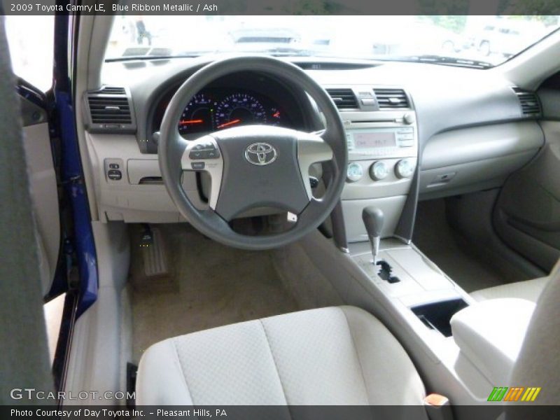 Blue Ribbon Metallic / Ash 2009 Toyota Camry LE
