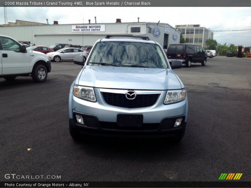 Blue Spark Metallic / Charcoal Black 2008 Mazda Tribute i Grand Touring 4WD