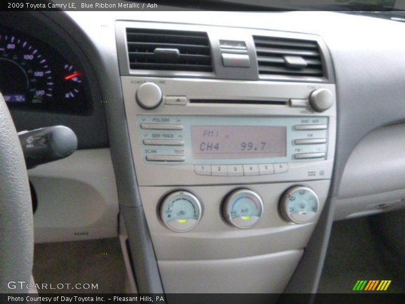 Blue Ribbon Metallic / Ash 2009 Toyota Camry LE