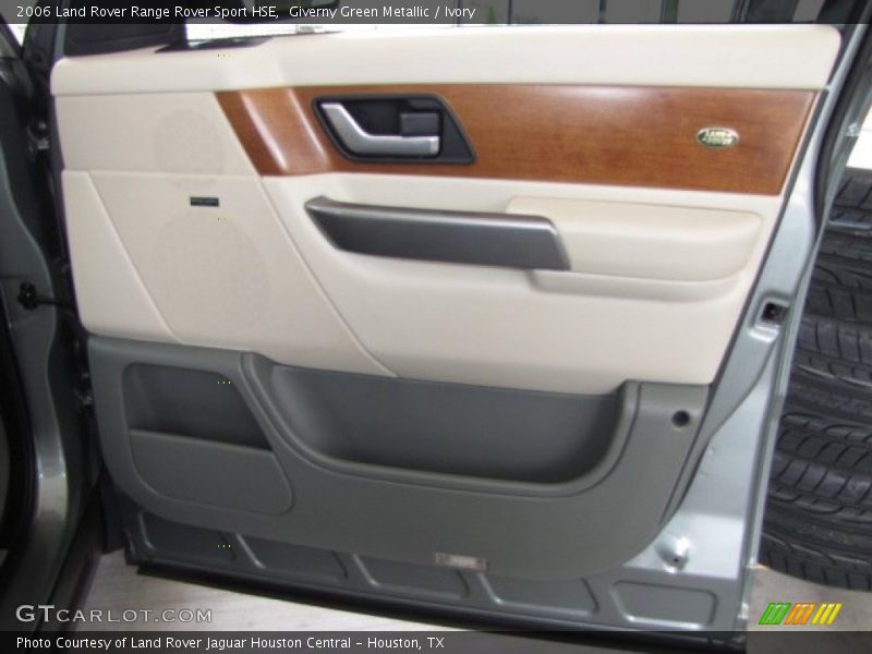 Giverny Green Metallic / Ivory 2006 Land Rover Range Rover Sport HSE