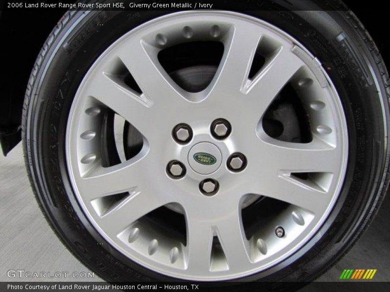 Giverny Green Metallic / Ivory 2006 Land Rover Range Rover Sport HSE