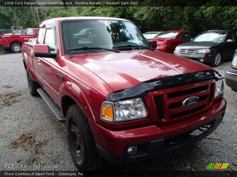 Redfire Metallic / Medium Dark Flint 2006 Ford Ranger Sport SuperCab 4x4