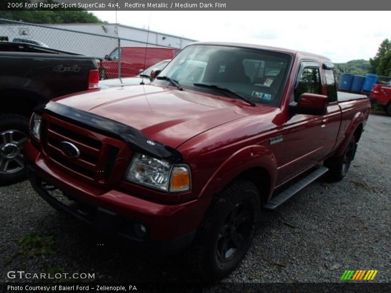 Redfire Metallic / Medium Dark Flint 2006 Ford Ranger Sport SuperCab 4x4