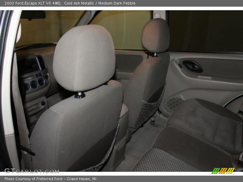Gold Ash Metallic / Medium Dark Pebble 2003 Ford Escape XLT V6 4WD
