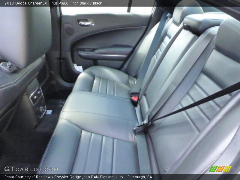 Pitch Black / Black 2013 Dodge Charger SXT Plus AWD