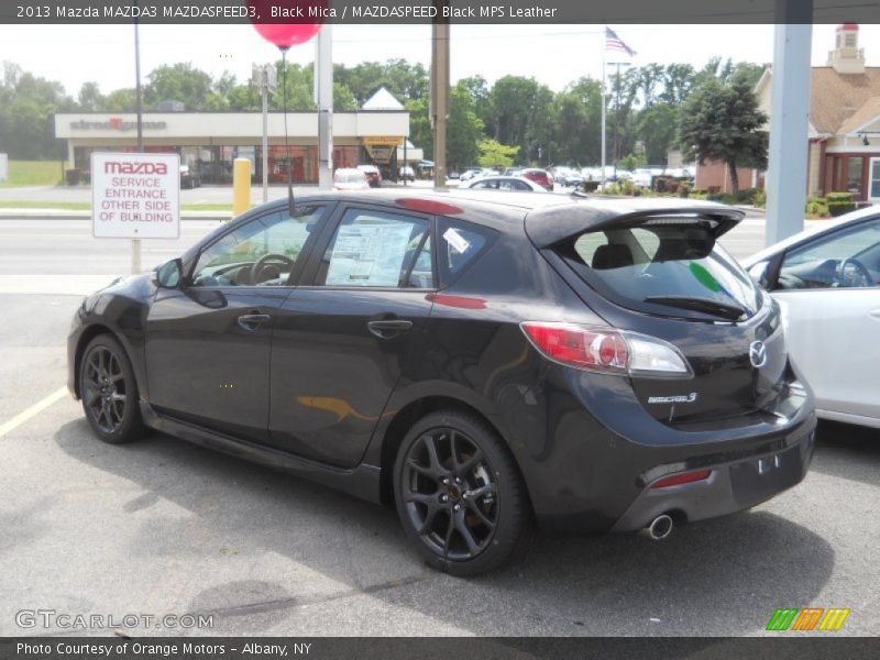 Black Mica / MAZDASPEED Black MPS Leather 2013 Mazda MAZDA3 MAZDASPEED3