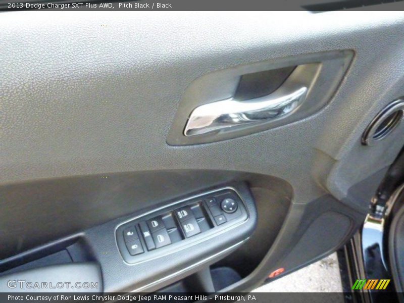 Pitch Black / Black 2013 Dodge Charger SXT Plus AWD