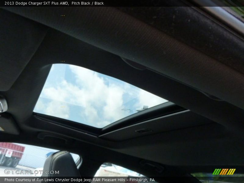 Pitch Black / Black 2013 Dodge Charger SXT Plus AWD