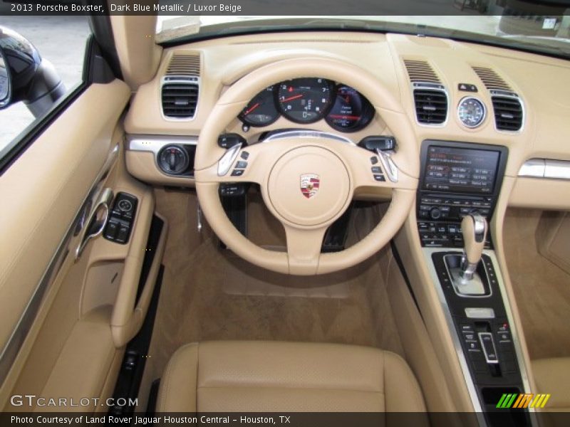 Dashboard of 2013 Boxster 