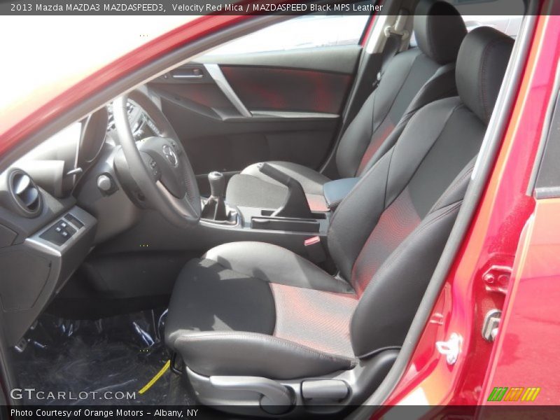 Front Seat of 2013 MAZDA3 MAZDASPEED3