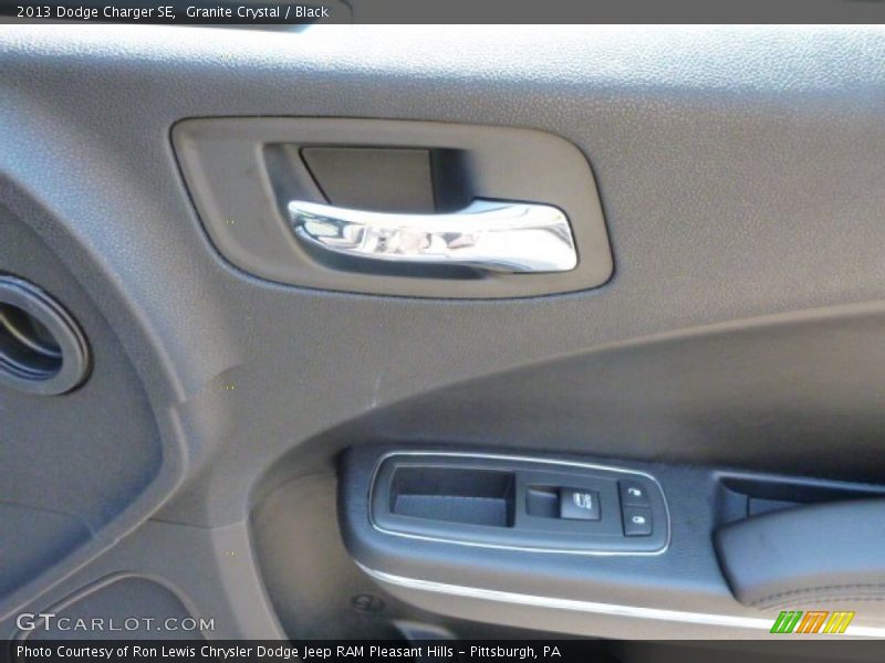 Granite Crystal / Black 2013 Dodge Charger SE