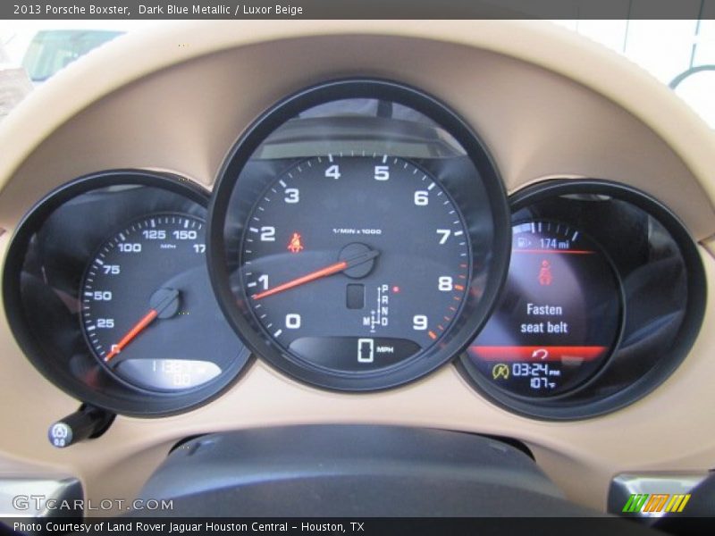  2013 Boxster   Gauges