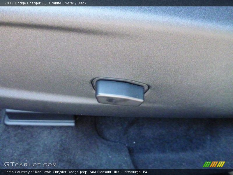 Granite Crystal / Black 2013 Dodge Charger SE