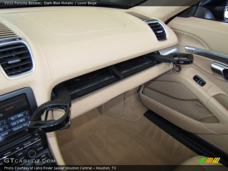 Dashboard of 2013 Boxster 