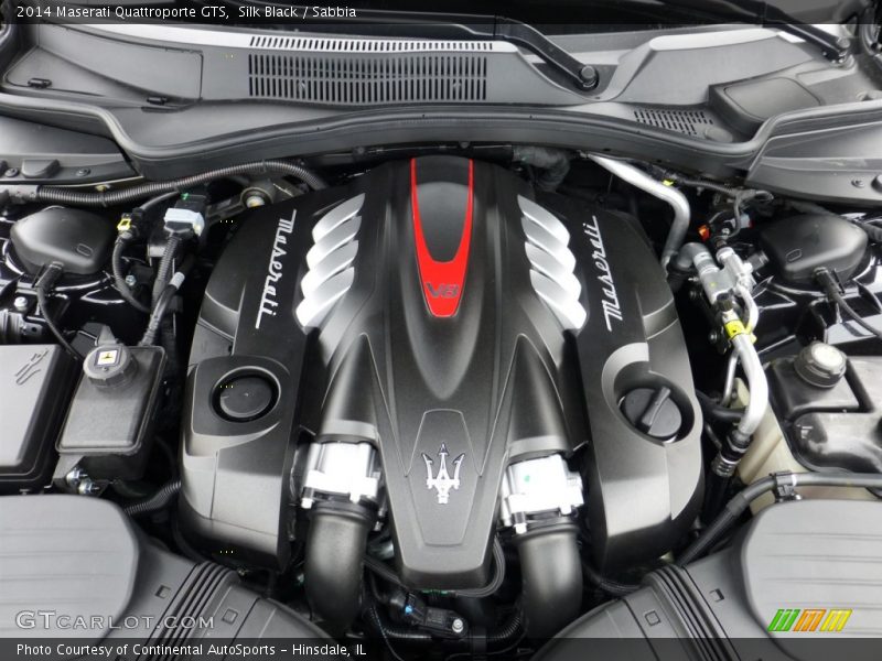  2014 Quattroporte GTS Engine - 3.8 Liter DI Twin-Turbocharged DOHC 32-Valve VVT V8