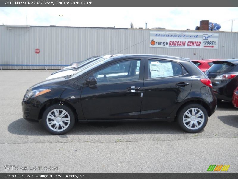 Brilliant Black / Black 2013 Mazda MAZDA2 Sport