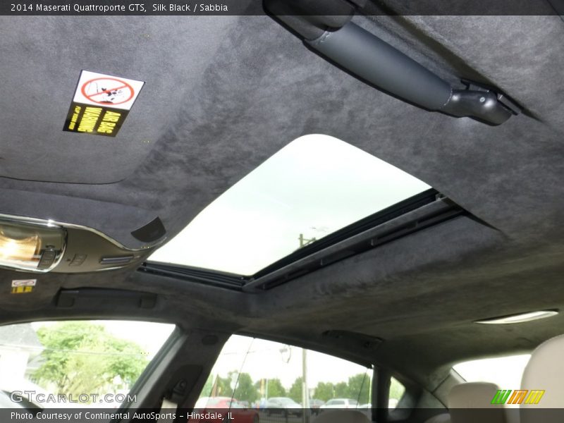 Sunroof of 2014 Quattroporte GTS