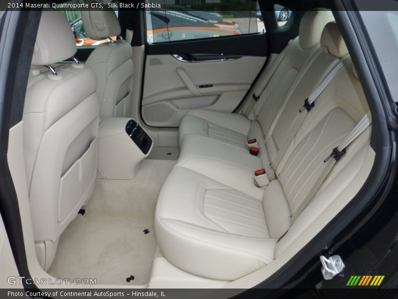 Rear Seat of 2014 Quattroporte GTS