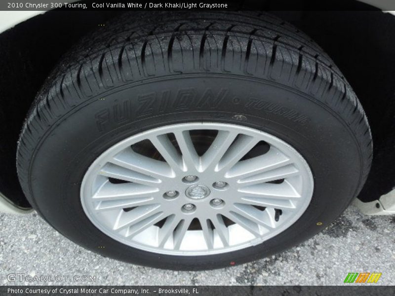 Cool Vanilla White / Dark Khaki/Light Graystone 2010 Chrysler 300 Touring