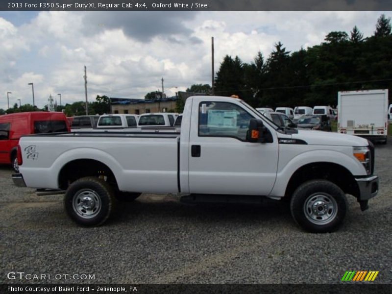 Oxford White / Steel 2013 Ford F350 Super Duty XL Regular Cab 4x4
