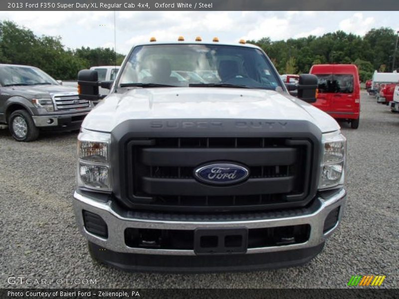 Oxford White / Steel 2013 Ford F350 Super Duty XL Regular Cab 4x4