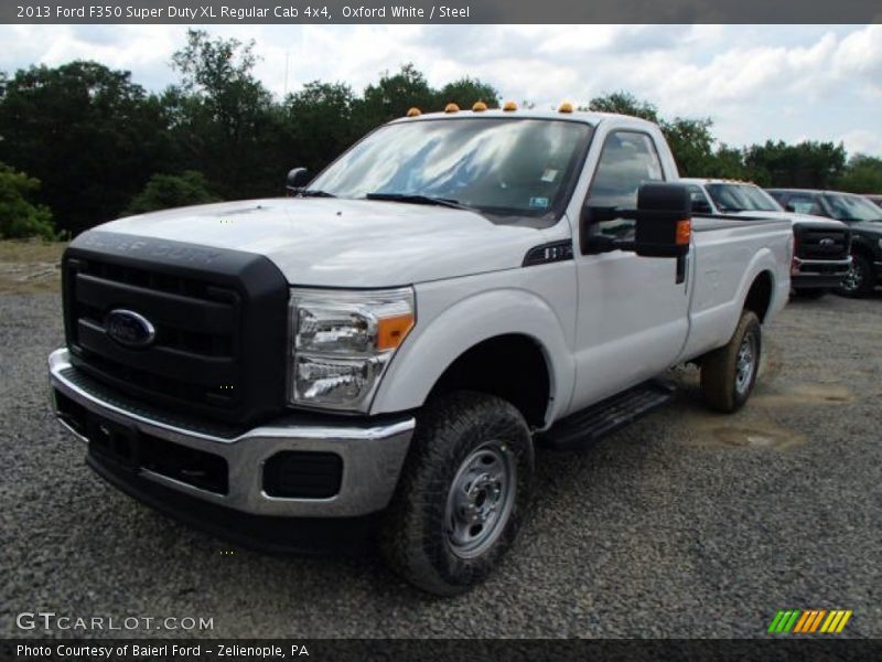 Front 3/4 View of 2013 F350 Super Duty XL Regular Cab 4x4