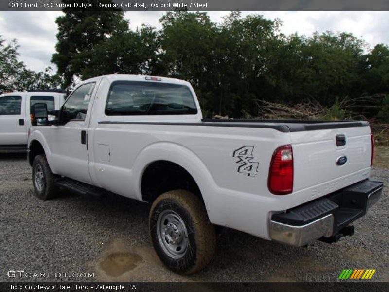 Oxford White / Steel 2013 Ford F350 Super Duty XL Regular Cab 4x4