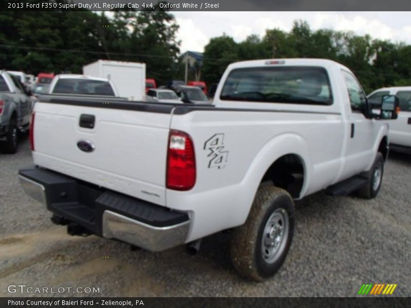 Oxford White / Steel 2013 Ford F350 Super Duty XL Regular Cab 4x4