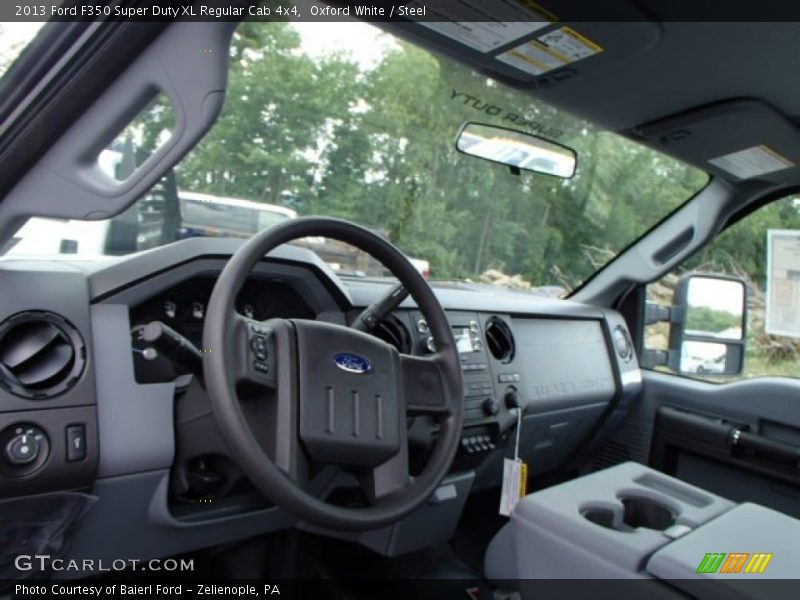 Oxford White / Steel 2013 Ford F350 Super Duty XL Regular Cab 4x4