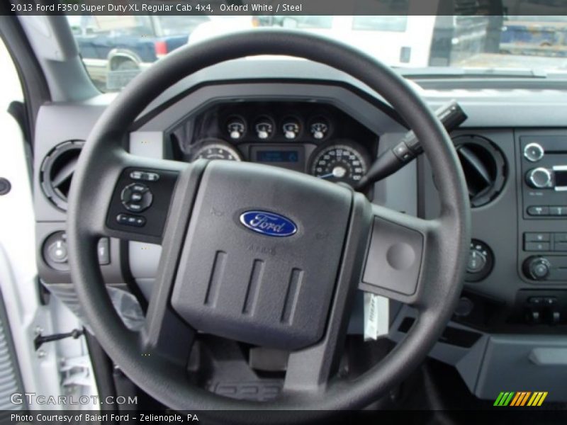  2013 F350 Super Duty XL Regular Cab 4x4 Steering Wheel
