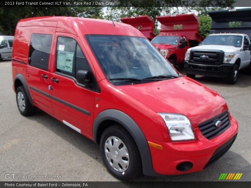 Front 3/4 View of 2013 Transit Connect XLT Van