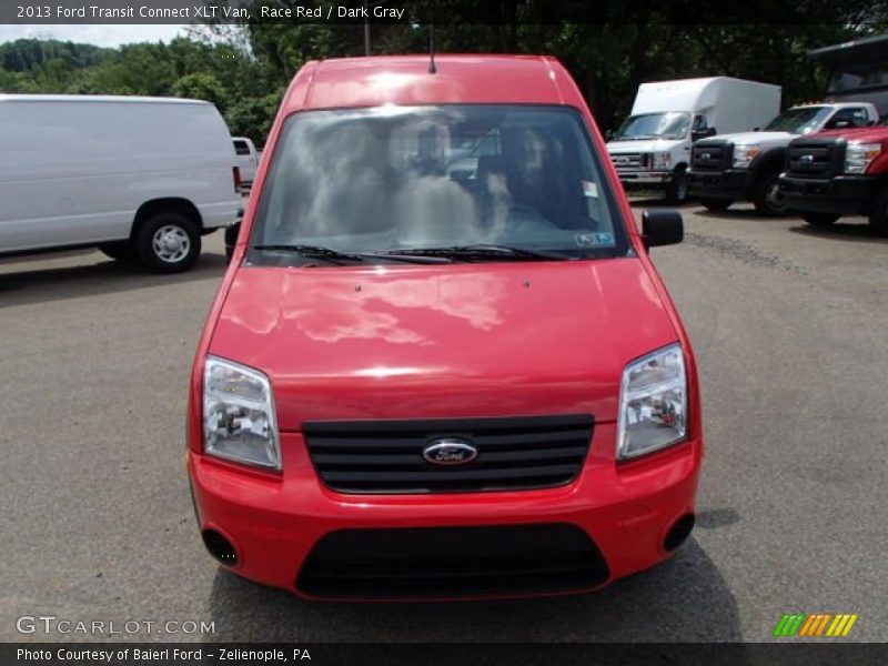 Race Red / Dark Gray 2013 Ford Transit Connect XLT Van