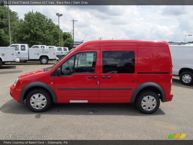 Race Red / Dark Gray 2013 Ford Transit Connect XLT Van