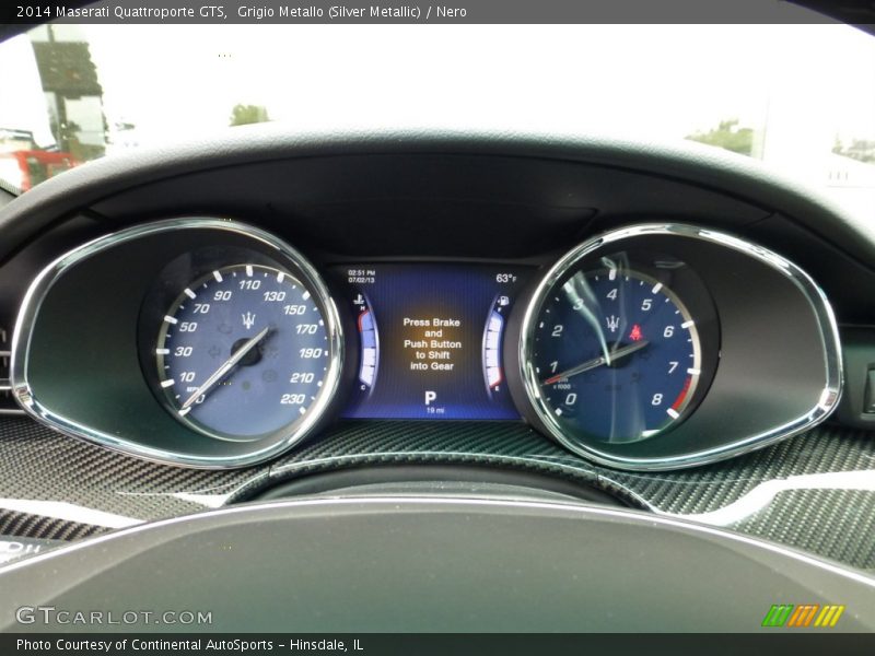  2014 Quattroporte GTS GTS Gauges
