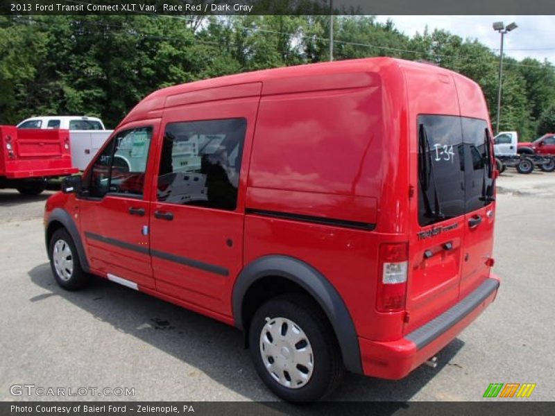 Race Red / Dark Gray 2013 Ford Transit Connect XLT Van