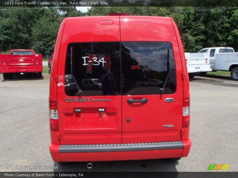 Race Red / Dark Gray 2013 Ford Transit Connect XLT Van