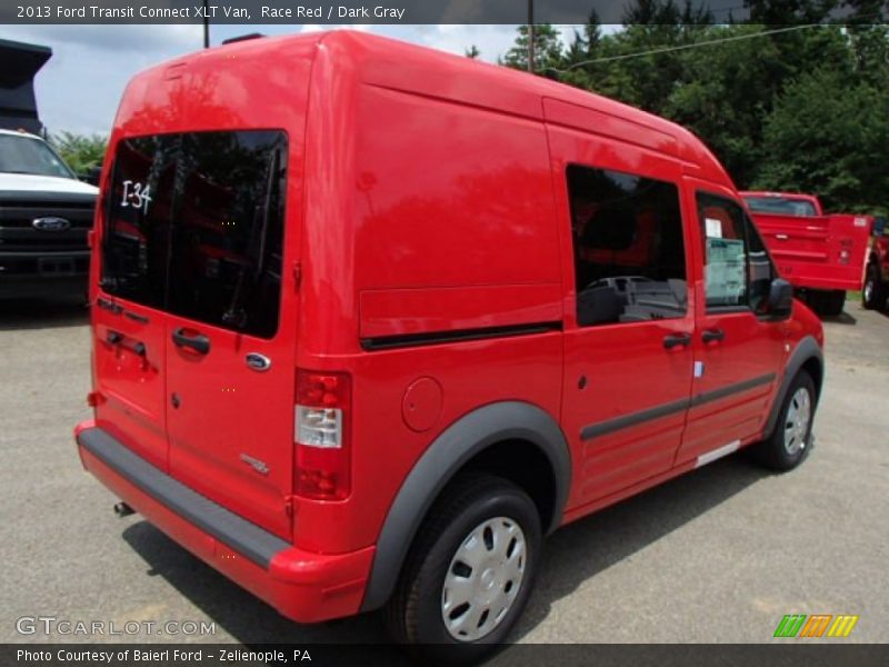Race Red / Dark Gray 2013 Ford Transit Connect XLT Van