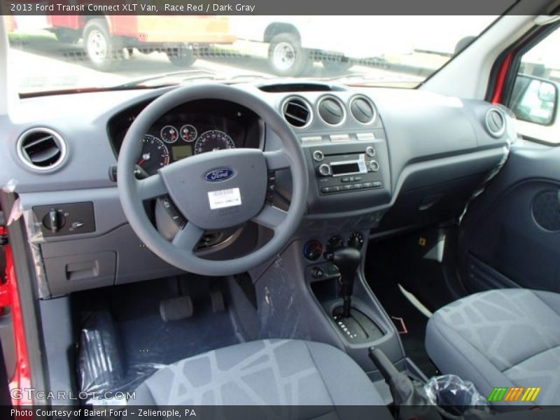 Race Red / Dark Gray 2013 Ford Transit Connect XLT Van