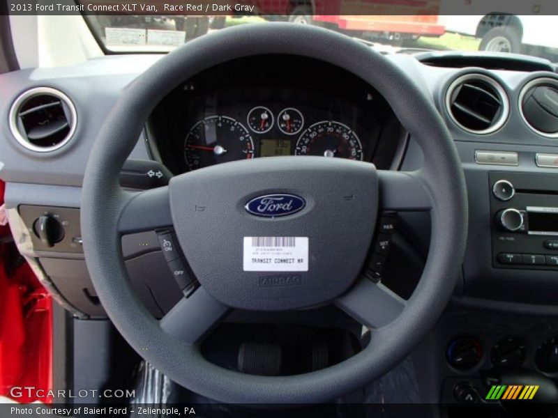 Race Red / Dark Gray 2013 Ford Transit Connect XLT Van