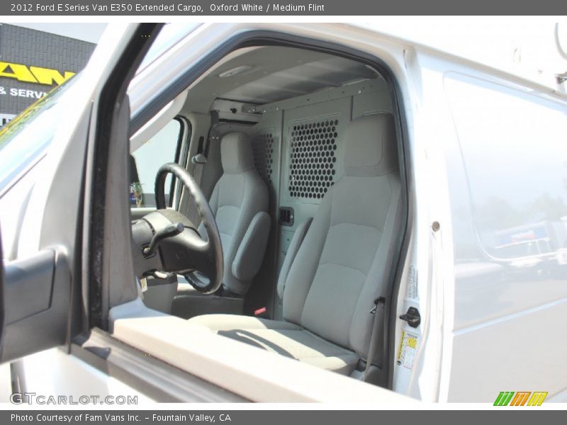 Oxford White / Medium Flint 2012 Ford E Series Van E350 Extended Cargo