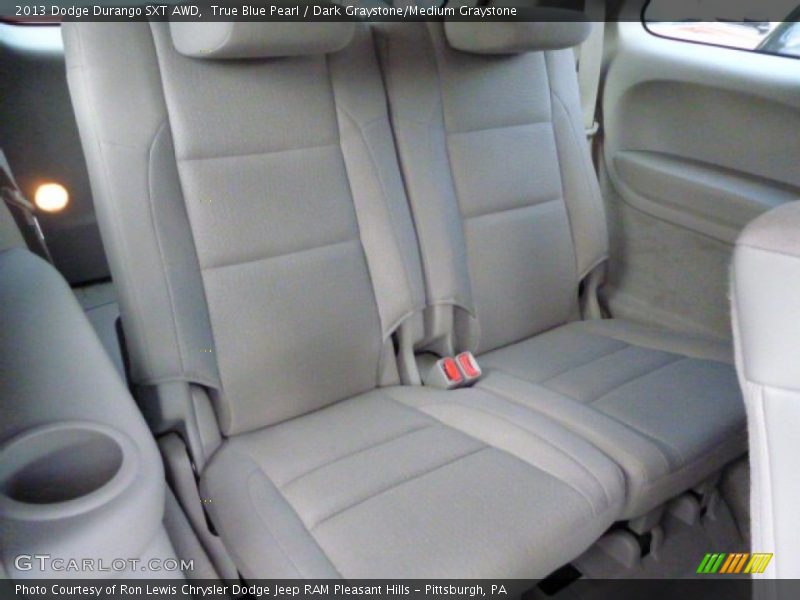 True Blue Pearl / Dark Graystone/Medium Graystone 2013 Dodge Durango SXT AWD