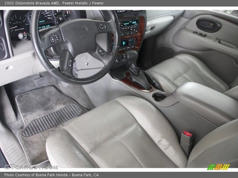 Pewter Interior - 2003 Bravada AWD 