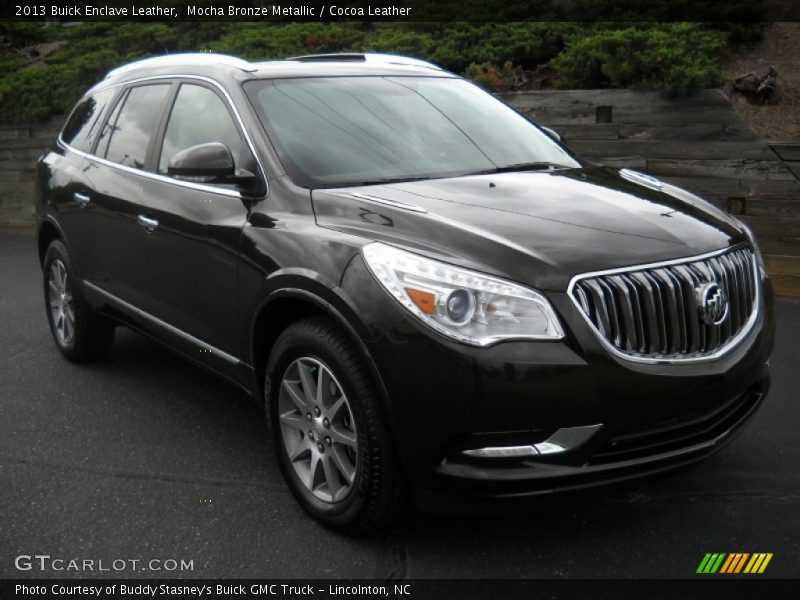 Mocha Bronze Metallic / Cocoa Leather 2013 Buick Enclave Leather