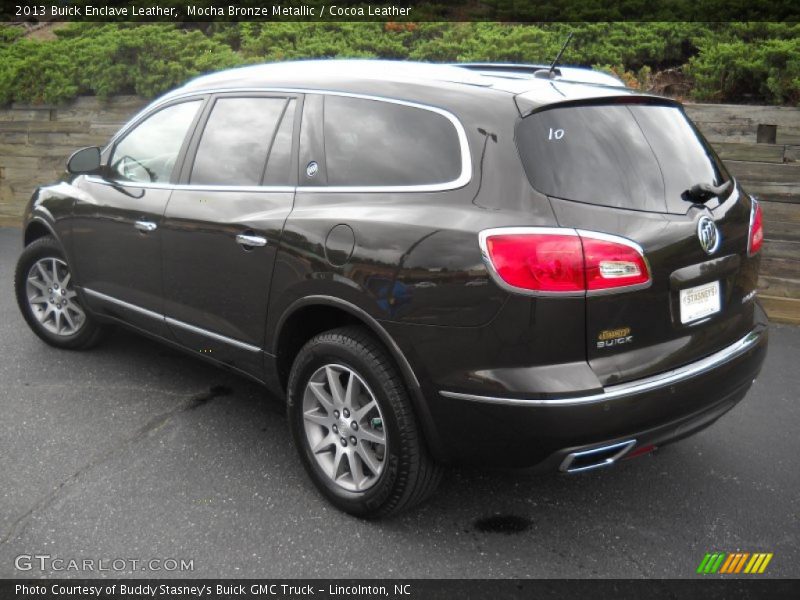 Mocha Bronze Metallic / Cocoa Leather 2013 Buick Enclave Leather