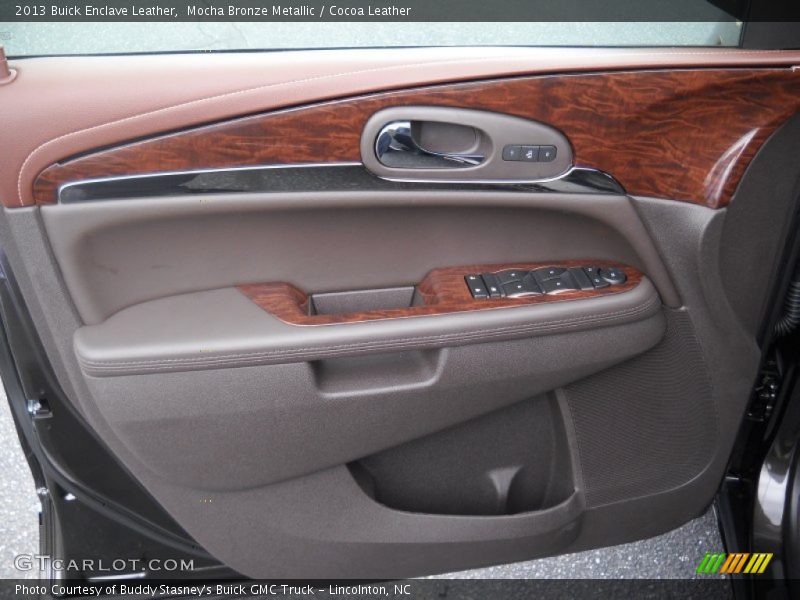 Mocha Bronze Metallic / Cocoa Leather 2013 Buick Enclave Leather