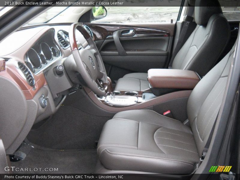 Mocha Bronze Metallic / Cocoa Leather 2013 Buick Enclave Leather